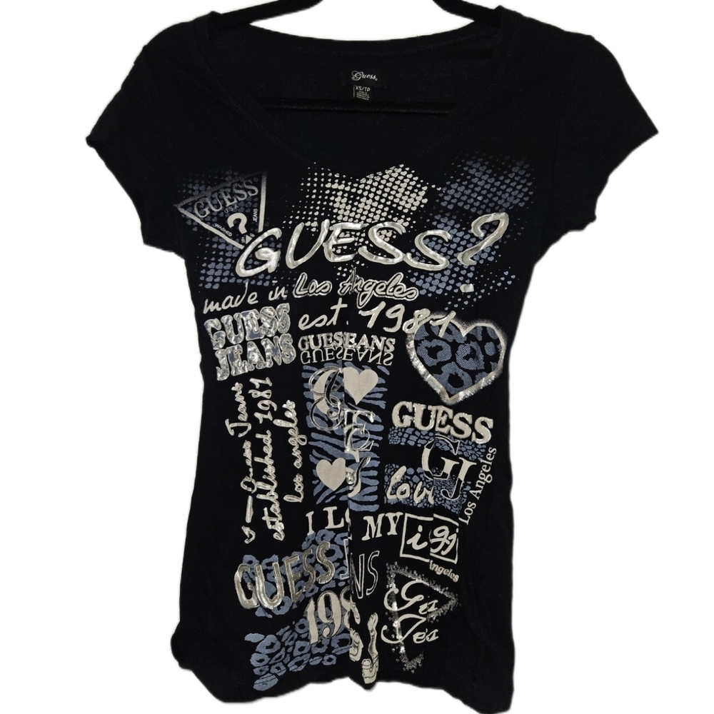 Guess Graphic Print Tshirt